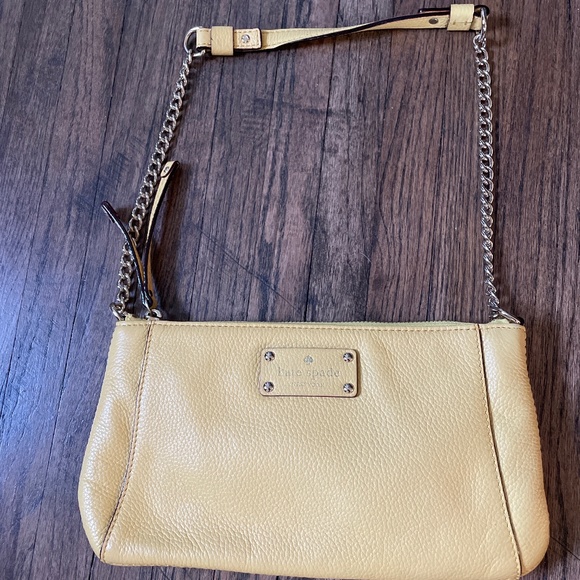 kate spade Handbags - Kate Spade Yellow Crossbody or Clutch